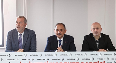 Bakan Özhaseki’den, MHP Kocaeli’ye ziyaret