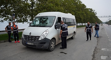 Büyükşehir'den servis araçlarına sıkı denetim