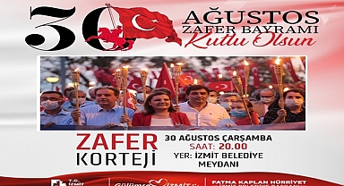 İzmitliler bu yıl da Zafer Kortejinde buluşacak