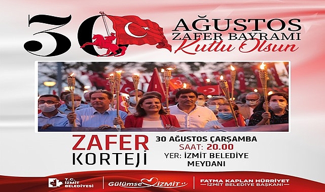 İzmitliler bu yıl da Zafer Kortejinde buluşacak