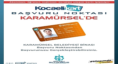 Karamürsel Seyahat Kartları Ofisi hizmete başlıyor