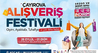 Büyükşehir'in Alışveriş Festivali bu kez Çayırova'da