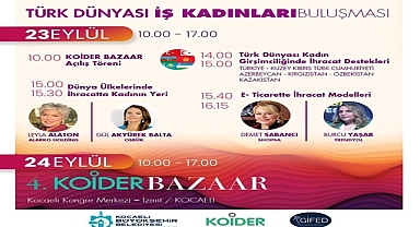 Türk dünyasının girişimci kadınları Kocaeli’de buluşuyor