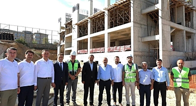 Vekil Yılmaz ve Başkan Büyükgöz’den Okullarda İnceleme Turu