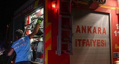Ankara'da bir evde çıkan yangında 6 aylık bebek hayatını kaybetti