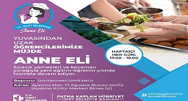 Anne Eli Projesi, sıcak yemek hizmetiyle üniversite öğrencilerine kapılarını yeniden açtı