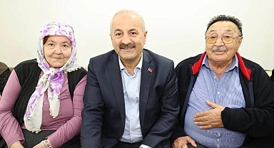 Başkan Büyükgöz Huzurevi Sakinlerine Konuk Oldu