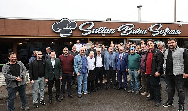 Başkan Büyükgöz sanayi esnafıyla buluştu