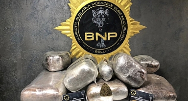 Bolu'da 65,5 kilogram uyuşturucu ele geçirildi