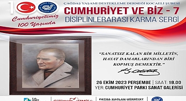 “Cumhuriyet ve Biz - 7” resim sergisi sanatseverlere kapılarını açıyor