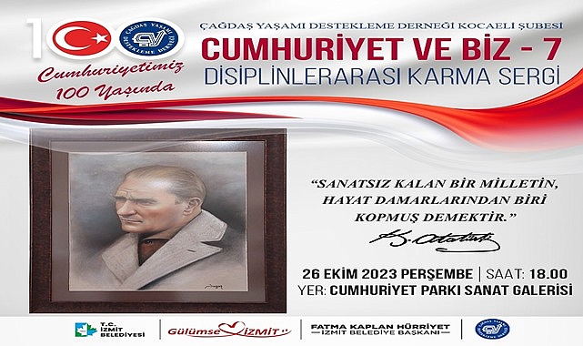 “Cumhuriyet ve Biz - 7” resim sergisi sanatseverlere kapılarını açıyor