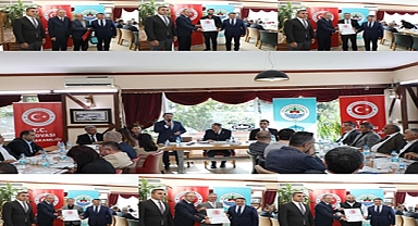 Dilovalı Muhtarlara Başarı Belgesi