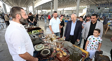 Gebze’de Antika Pazarı Kuruldu