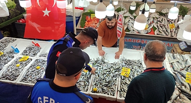 Gebze Zabıtasından Balıkçı Denetimi