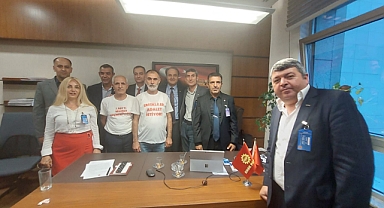 Gebzeli emekliler Mecliste İskender Bayhan ile görüştü