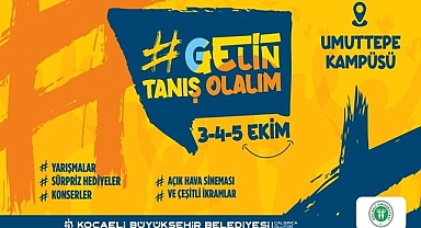 'Gelin tanış olalım' etkinliğinde buluşturacak
