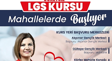 İzmit Belediyesi Çınar Akademi, mahallelerde ücretsiz LGS hazırlık kursu açıyor