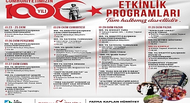 İzmit Belediyesi Cumhuriyetin 100. Yılını büyük bir coşkuyla kutlayacak