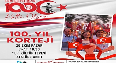 İzmit’te binler 100. Yıl Cumhuriyet Kortejinde buluşuyor!
