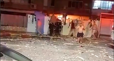 Kassam Tugayları, işgalci rejime füzelerle karşılık veriyor