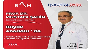 Prof.Dr. Mustafa Şahin Hospitalpark Hastanesi’nde