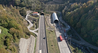 90 metre uzatılan Bolu Dağı Tüneli trafiğe açıldı