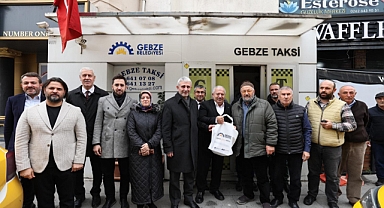 AK Gebze, taksici ve şoför esnafının nabzını tuttu