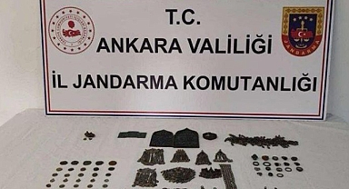 Ankara'da tarihi eser operasyonu: 3 gözaltı