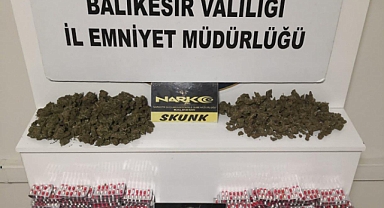 Balıkesir'de çok miktarda uyuşturucu ele geçirildi