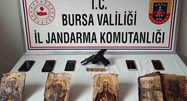 Bursa'da tarihi eser operasyonu