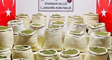 Diyarbakır'da 204 kilogram esrar ele geçirildi