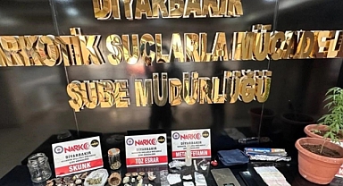 Diyarbakır'da uyuşturucu operasyonu: 8 tutuklama