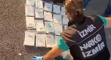 İzmir'de 10 kilogram kokain ele geçirildi