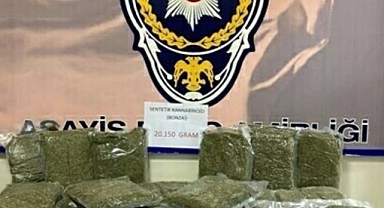 İzmir'de 20 kilogram bonzai ele geçirildi