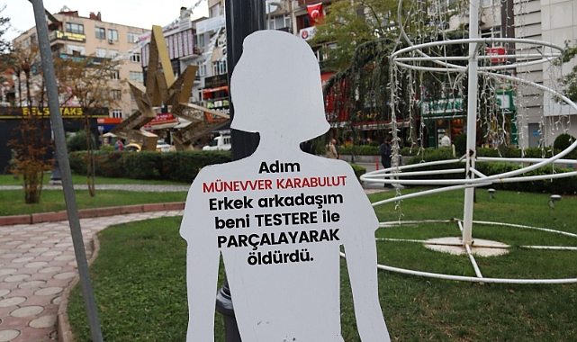 İzmit Belediyesi 25 Kasım’da kadına yönelik şiddete dikkat çekti