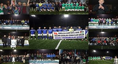 Kocaeli Hemşeri Turnuvasında heyecanlı final