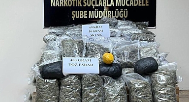 Osmaniye'de 69 kilogram uyuşturucu ele geçirildi