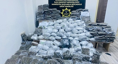 Şanlıurfa'da uyuşturucu operasyonu: 171 kilo skunk ele geçirildi