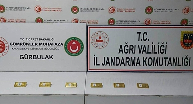 Ağrı'da 11 milyon TL değerinde altın yakalandı