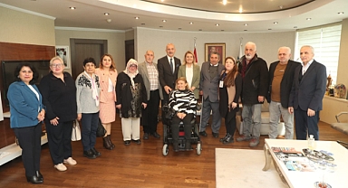 Başkan Hürriyet, 3 Aralık Dünya Engelliler Günü sebebiyle engelli derneklerini ağırladı