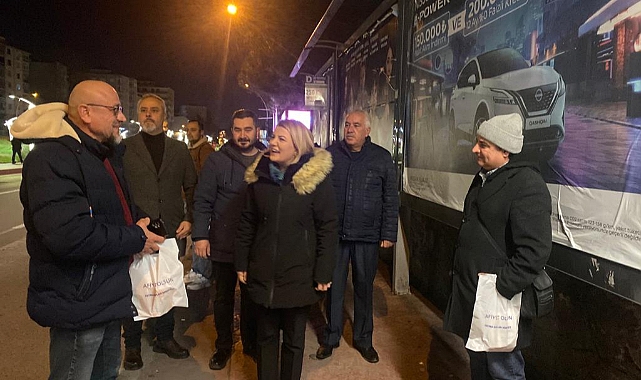 Başkan Hürriyet, geleneksel hale gelen emekçi ziyaretlerine Yenidoğan’da devam etti