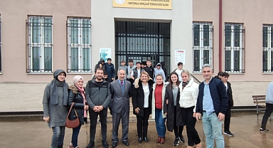Başkan Hürriyet okul ziyaretlerine devam ediyor