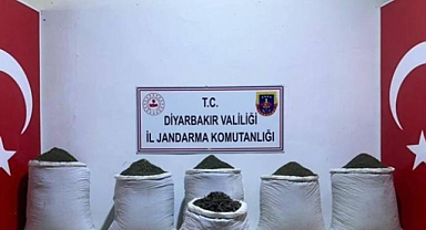 Diyarbakır'da 123 kilogram esrar ele geçirildi