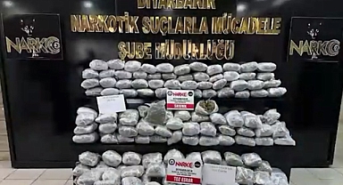 Diyarbakır'da 460 kilogram uyuşturucu madde ele geçirildi
