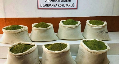 Diyarbakır'da 79 kilogram esrar ele geçirildi