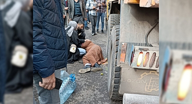 Diyarbakır'da alışverişten dönen kadına hafriyat kamyonu çarptı