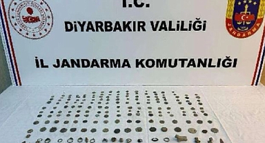 Diyarbakır'da tarihi eser operasyonu: 2 gözaltı