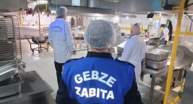 Gebze’de yemek tesisleri denetleniyor