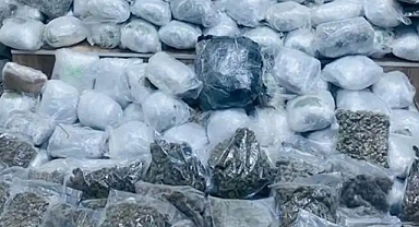 Kamyonun kasasında 45 kilogram uyuşturucu ele geçirildi