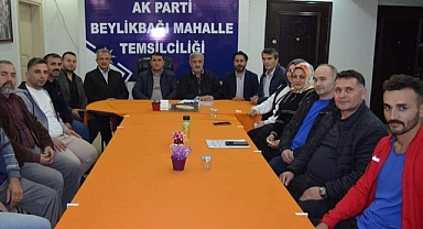 Köşker, Beylikbağı’nda teşkilatla buluştu
